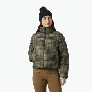 Helly Hansen női Jade Puffer szepia houndstooth aop pehelypaplan dzseki (Jade Puffer 53109_718) kép