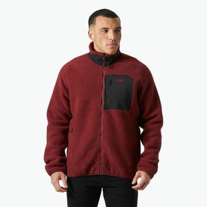 Férfi Helly Hansen Panorama Pile Block pulóver mars piros (Panorama Pile Block 49460_180) kép