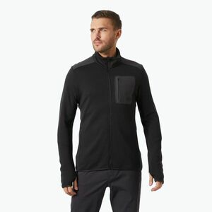 Férfi trekking dzseki Helly Hansen Lifa Merino Midlayer fekete (Lifa Merino Midlayer 49450_990) kép