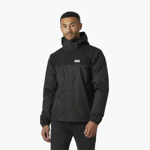 Férfi Helly Hansen Vancouver Fleece bélelt esőkabát ébenfekete színű (Vancouver Fleece Lined 54269_980) kép