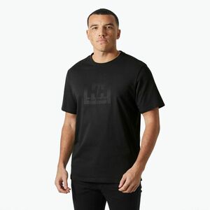 Férfi Helly Hansen Box T 2.0 póló fekete (Box T 2.0 54597_990) kép