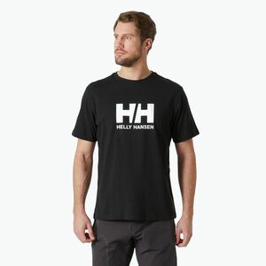 Férfi Helly Hansen Logo 3.0 póló fekete (Logo 3.0 54596_597) kép