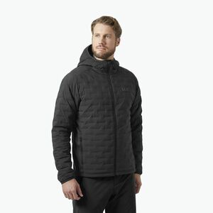 Férfi vitorlás dzseki Helly Hansen HP Hybrid Stretch Hooded Insulator ébenfekete színű (HP Hybrid Stretch Hooded Insulator 34587_980) kép