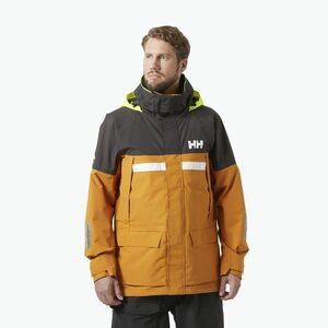 Férfi Helly Hansen Pier 4.0 mustárszínű esőkabát (Hansen Pier 4.0 34484_399) kép
