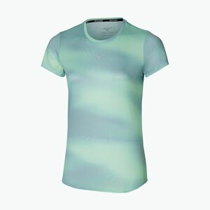Női futópóló Mizuno Core Graphic Tee flash menta (Core Graphic Tee J2GAC2032) kép