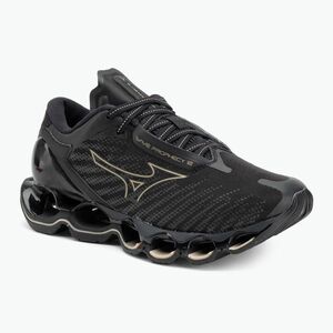 Női futócipő Mizuno Wave Prophecy 12 fekete/ge gold (Wave Prophecy 12 J1GC238332) kép