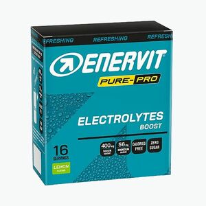 Enervit izotóniás ital PurePro Electrolytes Boost 16 x 4 g sós citrommal (PurePro Electrolytes Boost 92777) kép