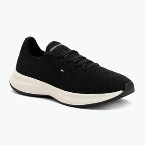 Tommy Hilfiger női Knit Runner fekete cipő (Knit Runner FW0FW08813BDS) kép