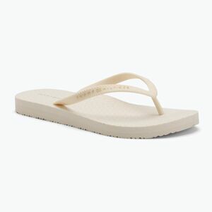 Női Tommy Hilfiger Strap Beach Sandal elefántcsont szirom flip flopok (Strap Beach Sandal FW0FW08736Z00) kép