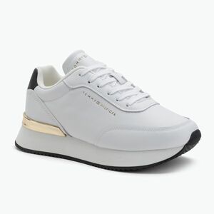 Tommy Hilfiger női cipő Chic Fashion Runner fehér/fekete (Fashion Runner FW0FW086950LC) kép