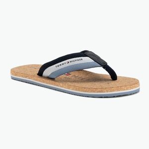 Férfi Tommy Hilfiger Cork Beach sivatagi égbolt flip flopok (Cork Beach FM0FM05647DW5) kép