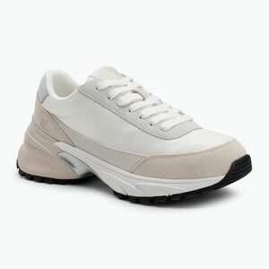 Női Calvin Klein Hike Runner Mg Nylon Perl világos fehér/ezüst krémes cipő (Hike Runner Mg Nylon Perl YW0YW0196302R) kép