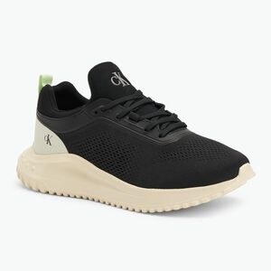 Calvin Klein női cipő YW0YW01855 Eva Runner Sock Mg Tech Mix fekete/pisztácia/fehér jade (Eva Runner Sock Mg Tech Mix YW0YW018550GO) kép
