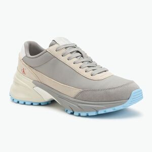 Calvin Klein női cipő YW0YW01852 Hike Runner Mg Nylon Mix formális szürke/tojáshéj krém/fehér (Hike Runner Mg Nylon Mix YW0YW018520IP) kép