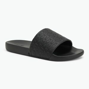 Calvin Klein férfi flip-flop HM0HM01968 Pool Slide Mono Mono Triple Fekete (Pool Slide MonoHM0HM019680GJ) kép