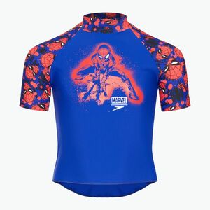 Speedo gyermek úszópóló Spider-Man Sun Top kék/piros (Spider-Man Sun Top 8-05594F395) kép