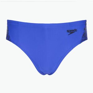 Speedo Boom Splice gyermek úszónadrág 6, 5 cm Brief kék/fekete (Boom Splice 6.5 cm Brief 8-10847C134) kép