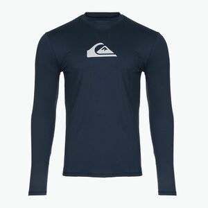 Férfi Quiksilver Solid Streak tengerészkék blézer/szürke úszó hosszúujjú (Solid Streak EQYWR03385-BYJ0) kép