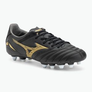 Mizuno Morelia Neo IV Pro MIX labdarúgócipő fekete/arany/fekete (Neo IV Pro P1GC233450) kép