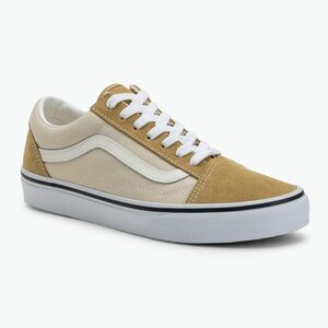 Vans Old Skool vászon/szarvasbőr pop krém cipő (Old Skool VN0005UFCRM) kép