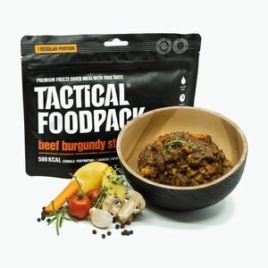 Fagyasztva szárított élelmiszer Tactical Foodpack Burgundi marhapörkölt 110 g (Beef Burgundy Stew TFP-10724) kép