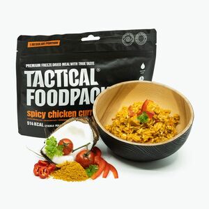 Fagyasztva szárított élelmiszer Tactical Foodpack fűszeres csirke curry 120 g (Spicy Chicken Curry TFP-10564) kép