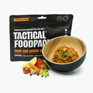 Fagyasztva szárított élelmiszer Tactical Foodpack Marhahús és burgonya Pot 100 g (Beef and Potato Pot TFP-10083) kép