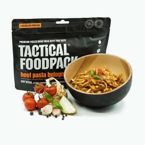 Fagyasztva szárított élelmiszer Tactical Foodpack Marhahúsos tészta bolognai 115 g (Beef Pasta Bolognese TFP-10076) kép