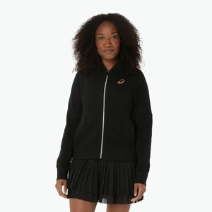 Női teniszdzseki ASICS Match Night Energy W teljesítmény fekete (Match Night Energy W 2042A400-001) kép