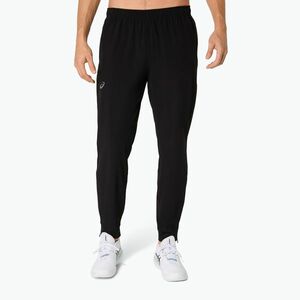 Férfi ASICS Match Pant teljesítményt nyújtó fekete tenisznadrág (Match Pant 2041A338-001) kép