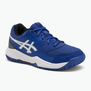 Asics Gel-Dedicate 8 GS Jr gyermek teniszcipő sötét kobalt/fehér (Gel-Dedicate 8 GS Jr 1044A077-403) kép