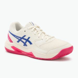 Női teniszcipő Asics Gel-Dedicate 8 Clay W krém/sötét kobalt (Gel-Dedicate 8 Clay W 1042A255-105) kép
