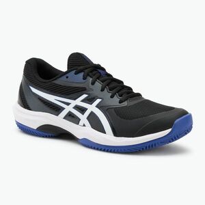 Férfi teniszcipő Asics Game FF Clay fekete/fehér (Game FF Clay 1041A490-001) kép