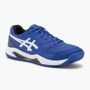 Férfi teniszcipő Asics Gel-Dedicate 8 Clay sötét kobalt/fehér (Gel-Dedicate 8 Clay 1041A448-402) kép