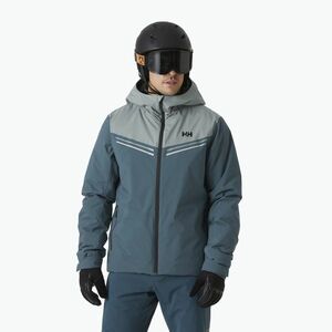 Férfi sí dzseki Helly Hansen Alpine Insulated dark creek (Alpine Insulated 65874_453) kép