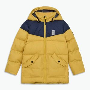 Gyermek szigetelt kabát LEGO Lwjebel 733 sötét sárga (Lwjebel 733 11010195) kép