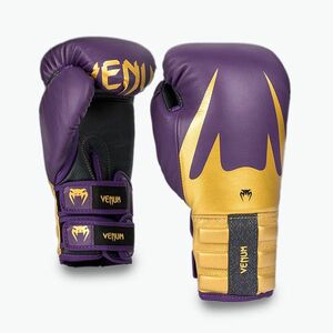 Venum Reverso bokszkesztyű sötét lila/arany (Reverso Boxing VENUM-05411-049) kép