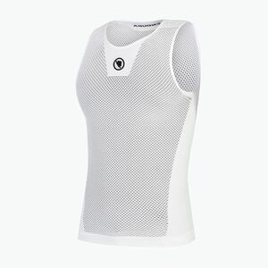 Férfi kerékpáros pulóver Endura Fishnet II Ujjatlan Baselayer fehér (Fishnet II Sleeveless Baselayer E3167WH) kép