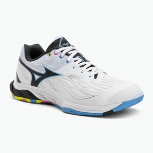 Mizuno Wave Fang 2 tollaslabda cipő fehér/rózsaszín tetra/külföldön mindenhol (Wave Fang 2 71GA231345) kép