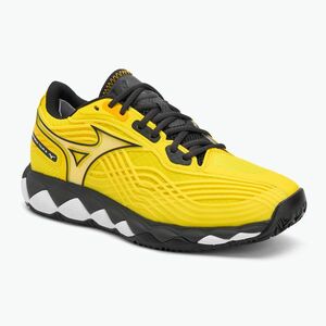 Mizuno Wave Enforce Tour 2 evezőcipő élénksárga/fekete/fekete homok (Wave Enforce Tour 2 61GB250645) kép