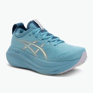 Női futócipő Asics Gel-Nimbus 27 stillwater/cream (Gel-Nimbus 27 1012B753-401) kép