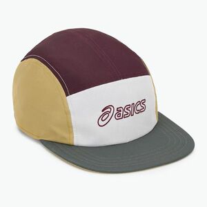 ASICS 5 Panel köpenyzöld/sötét ribizli/citromfű baseball sapka (5 Panel 3013B004-305) kép