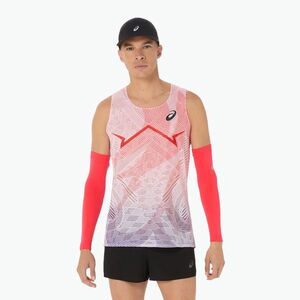 Férfi ASICS Metaspeed Singlet flash piros futópóló (Metaspeed 2091A807-605) kép