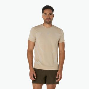 Férfi ASICS Road Seamless krémszínű futópóló (Road Seamless SS 2011D355-100) kép