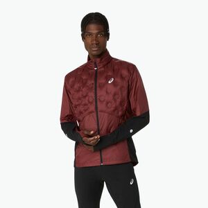 Férfi ASICS Road Winter sötétvörös planet futókabát (Road Winter 2011D087-200) kép