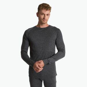 Férfi 100% WOOLCANO MERINO termikus melegítő pulóver TOP0538 szürke (MERINO TOP0538 WLC-B5AP005-GRY) kép