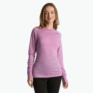Női thermo pulóver WOOLCANO 100% Merino TOP0541 lila (MERINO TOP0541 WLC-B5AP008-VIOL) kép