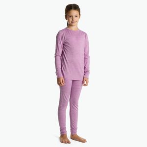 Gyermek termikus fehérnemű szett WOOLCANO Merino 100% SET0683 lila (Merino SET0683 WLC-B5AP010-VIOL) kép