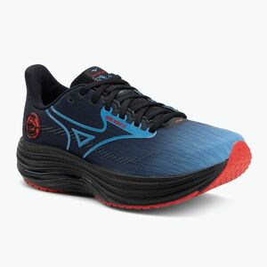 Mizuno Wave Rider 29 futócipő amszterdam fekete/all aboard/high risk piros (Wave Rider 29 Amsterdam J1GC256201) kép