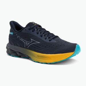 Férfi futócipő Mizuno Wave Skyrise 6 odyssey szürke/icelandic kék/citrus (Wave Skyrise 6 J1GC250951) kép